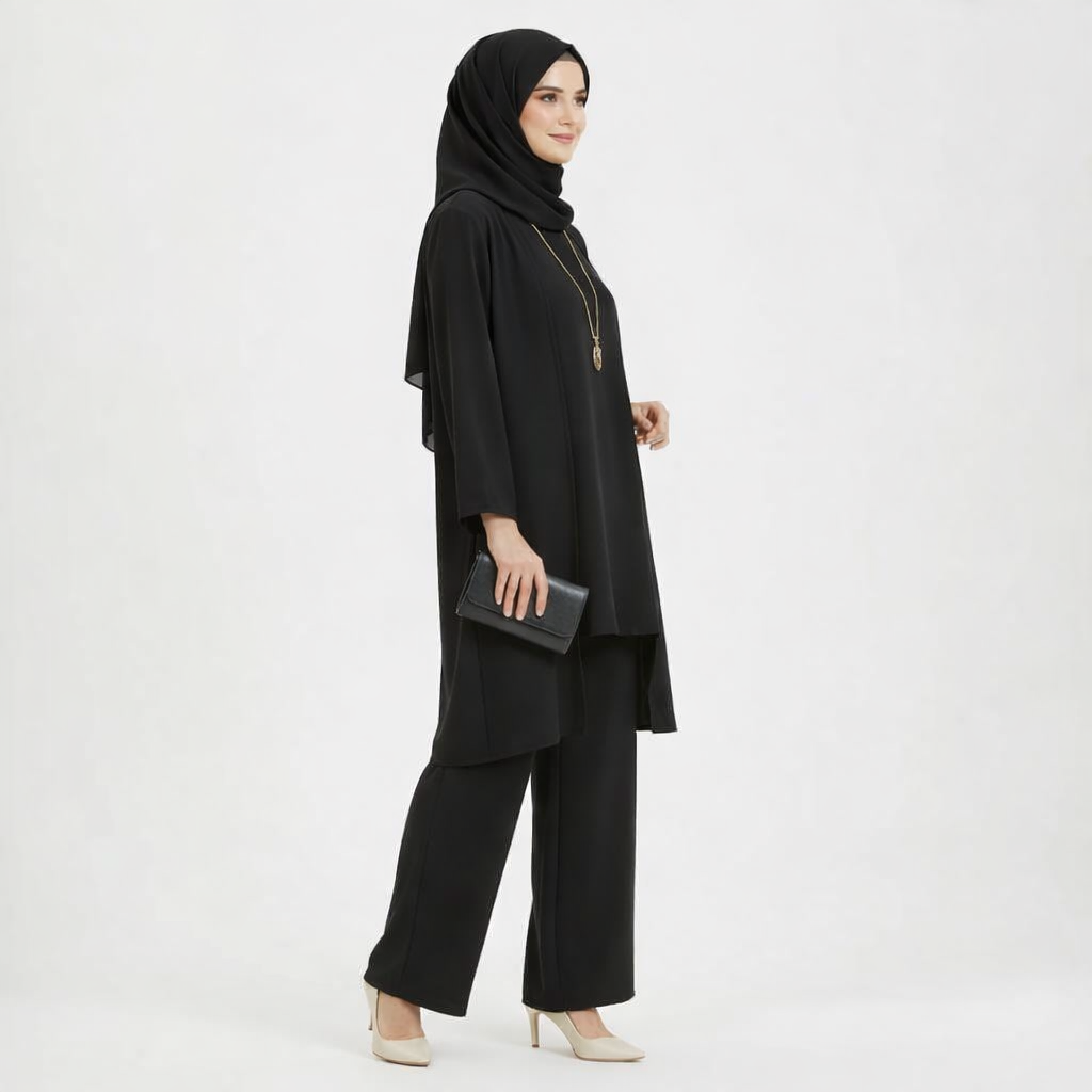AZMIN Lumiere Three-Piece Co-Ord Set