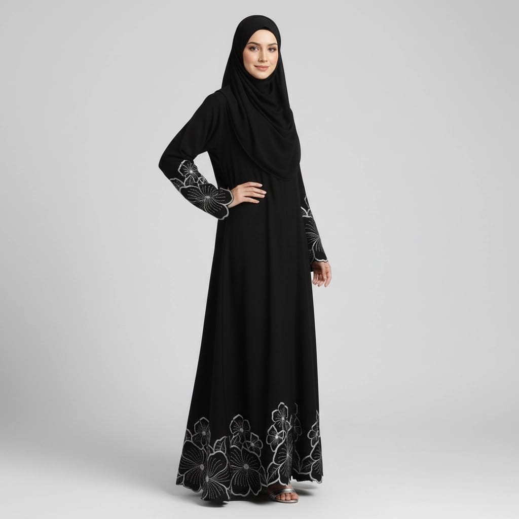 Noorea Luxe Nida Abaya
