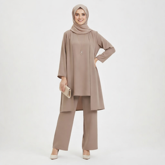 AZMIN Lumiere Three-Piece Co-Ord Set