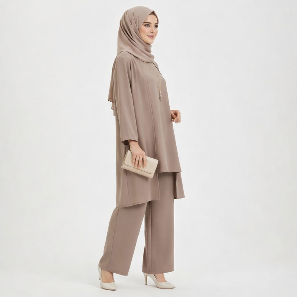 AZMIN Lumiere Three-Piece Co-Ord Set