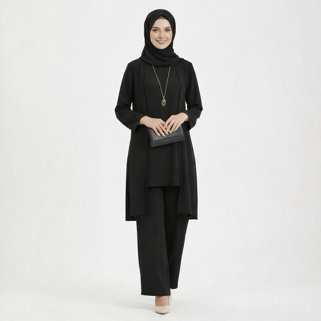 AZMIN Lumiere Three-Piece Co-Ord Set