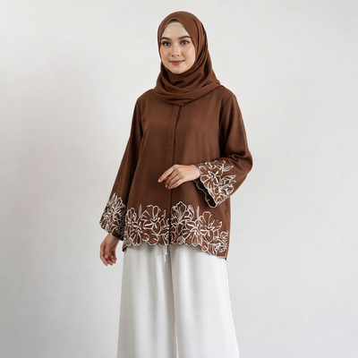 Azmin Elora Embroidered Co-ord Set