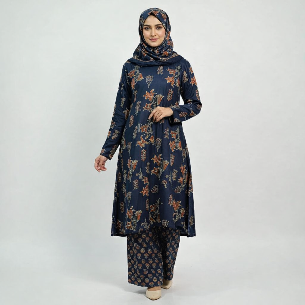 Azmin NoorEase Cambric Cotton Co-Ord Set