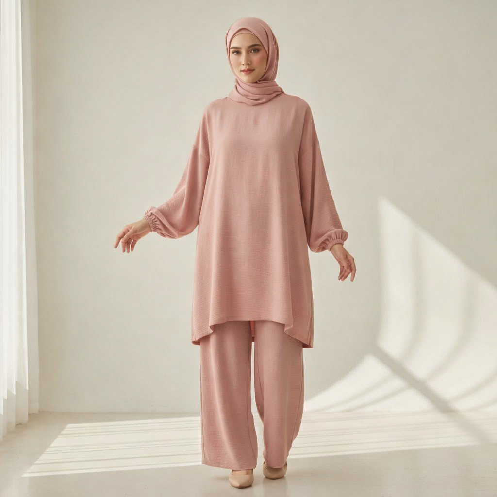 Azmin Elan Co-Ord Set in Imported CEY Fabric