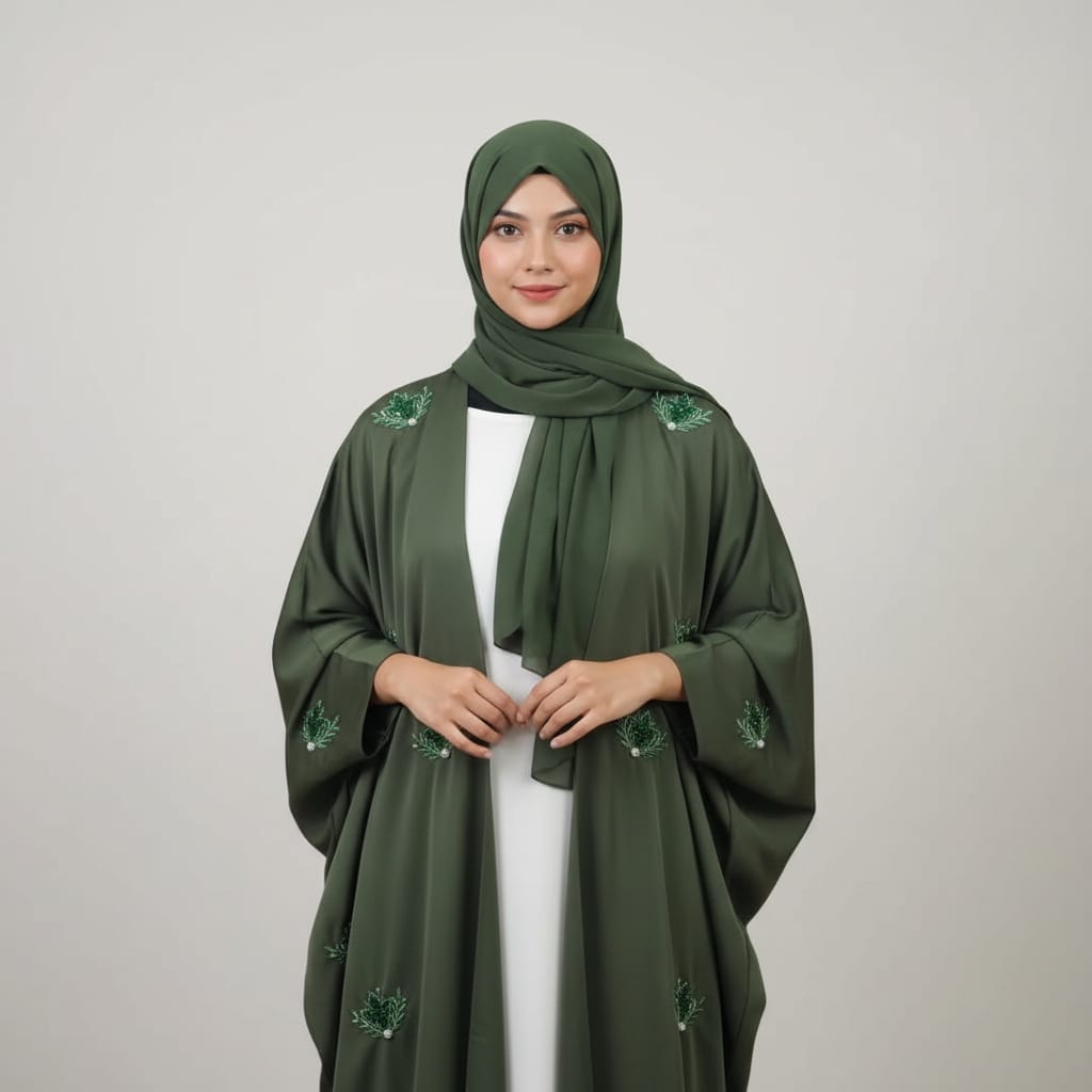 Azmin Elysia  Premium Nida Trend Abaya