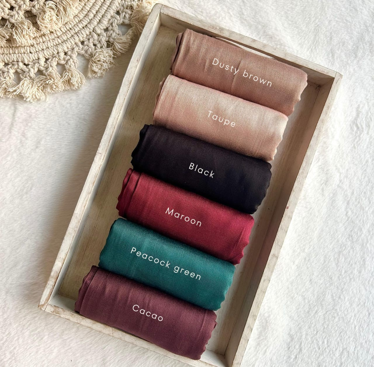 Azmin LuxeSoft Turkish Modal Cotton Hijab – 2M Premium Edition