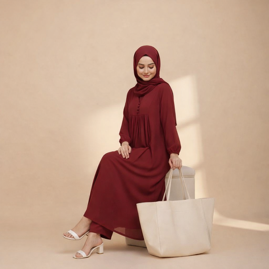 AZMIN ELEGANCE — Premium Georgette Co-Ord Set