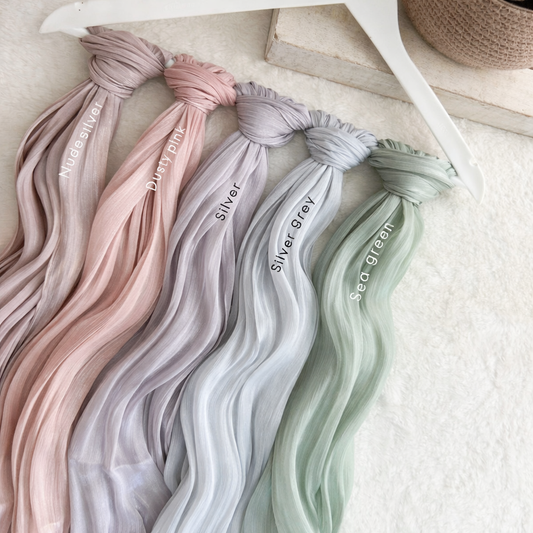 Lumiere Grace — Shimmer Organza Hijab