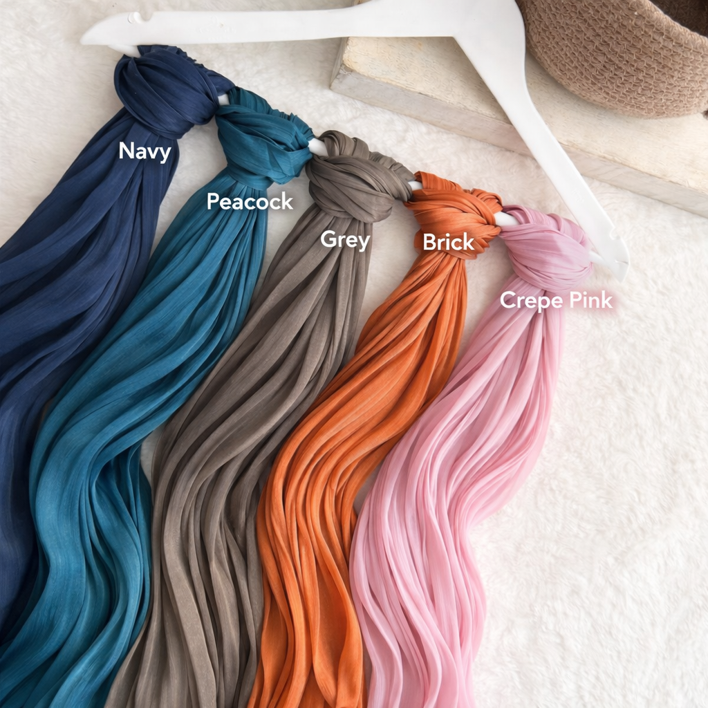 Lumiere Grace — Shimmer Organza Hijab