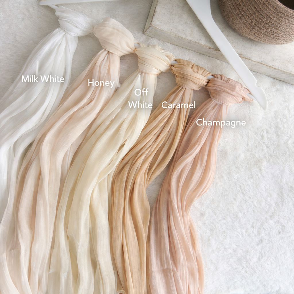 Lumiere Grace — Shimmer Organza Hijab